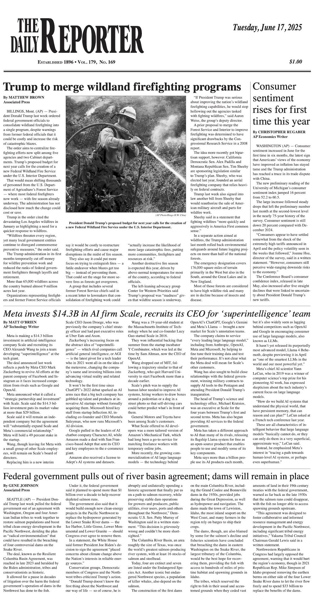 Tuesday, June 17, 2025