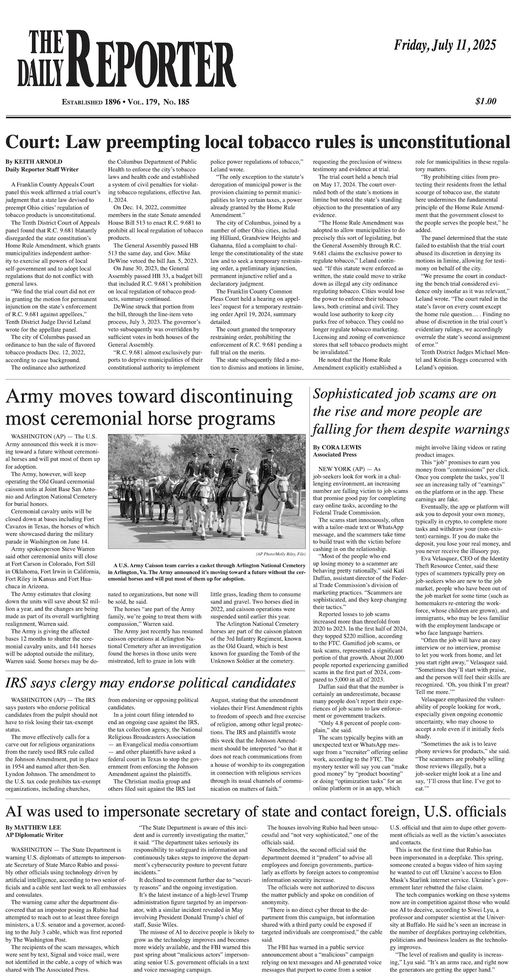 Friday, July 11, 2025