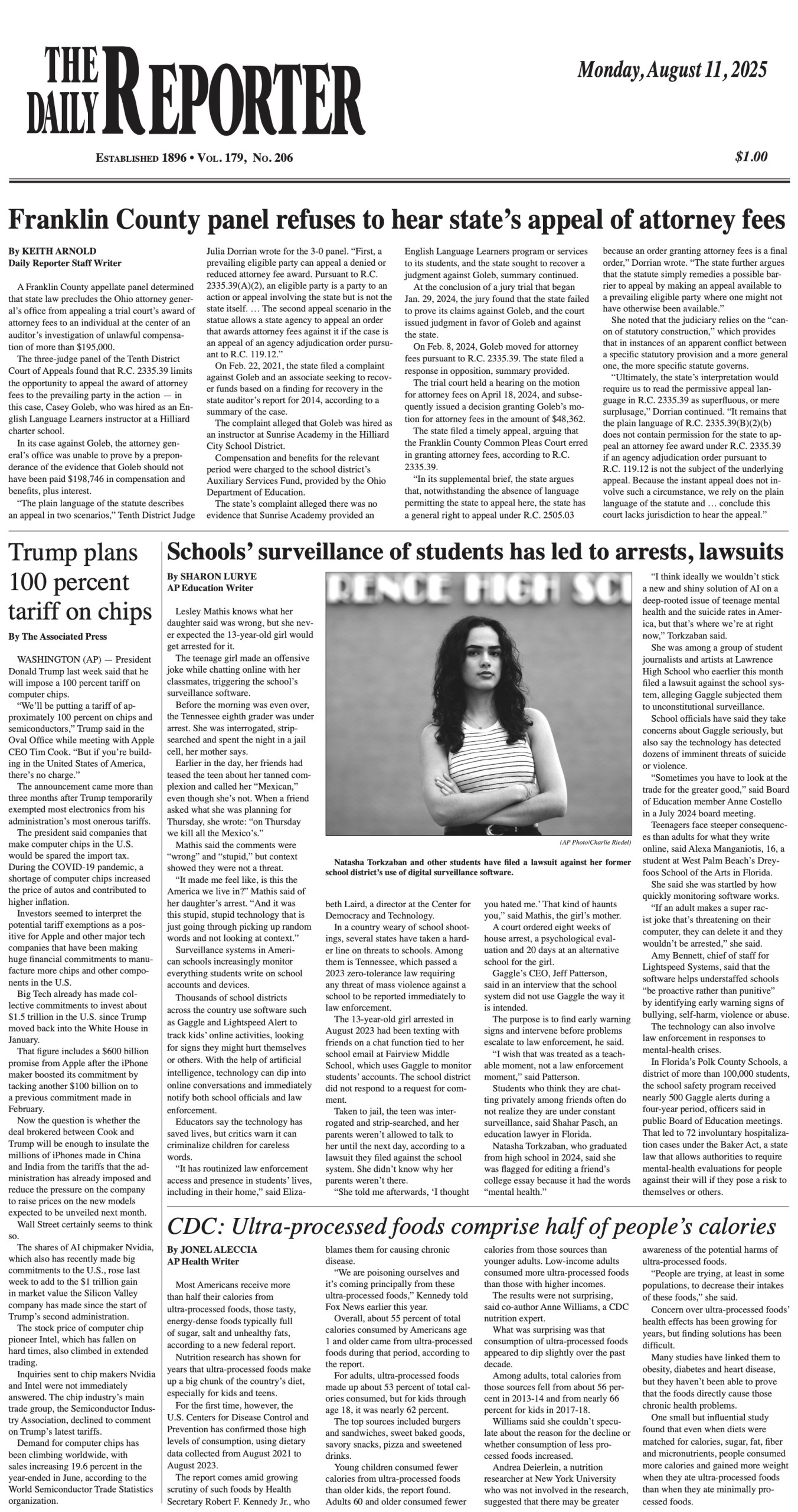 Monday, August 11, 2025