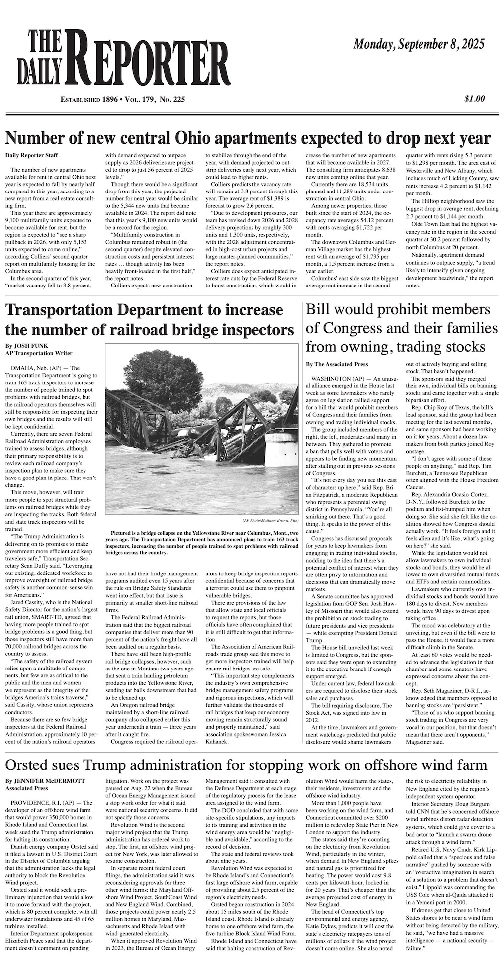 Monday, September 8, 2025