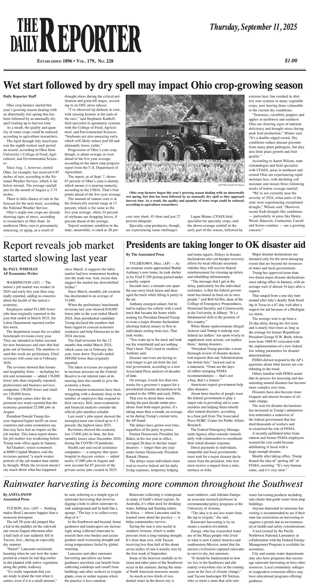 Thursday, September 11, 2025