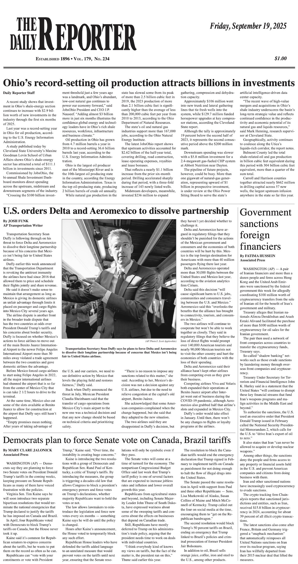 Friday, September 19, 2025