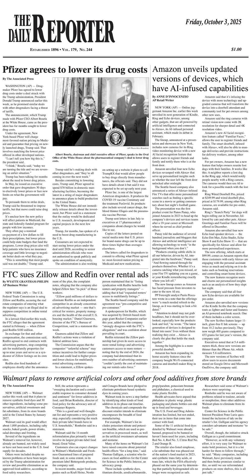 Friday, October 3, 2025