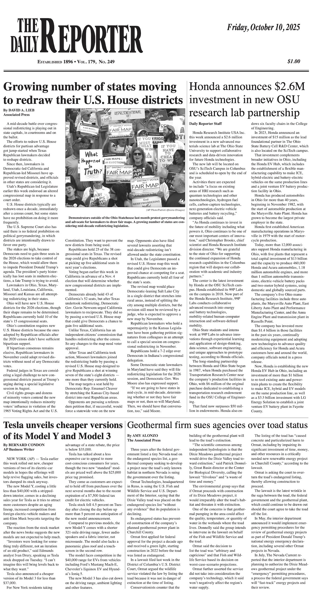 Friday, October 10, 2025