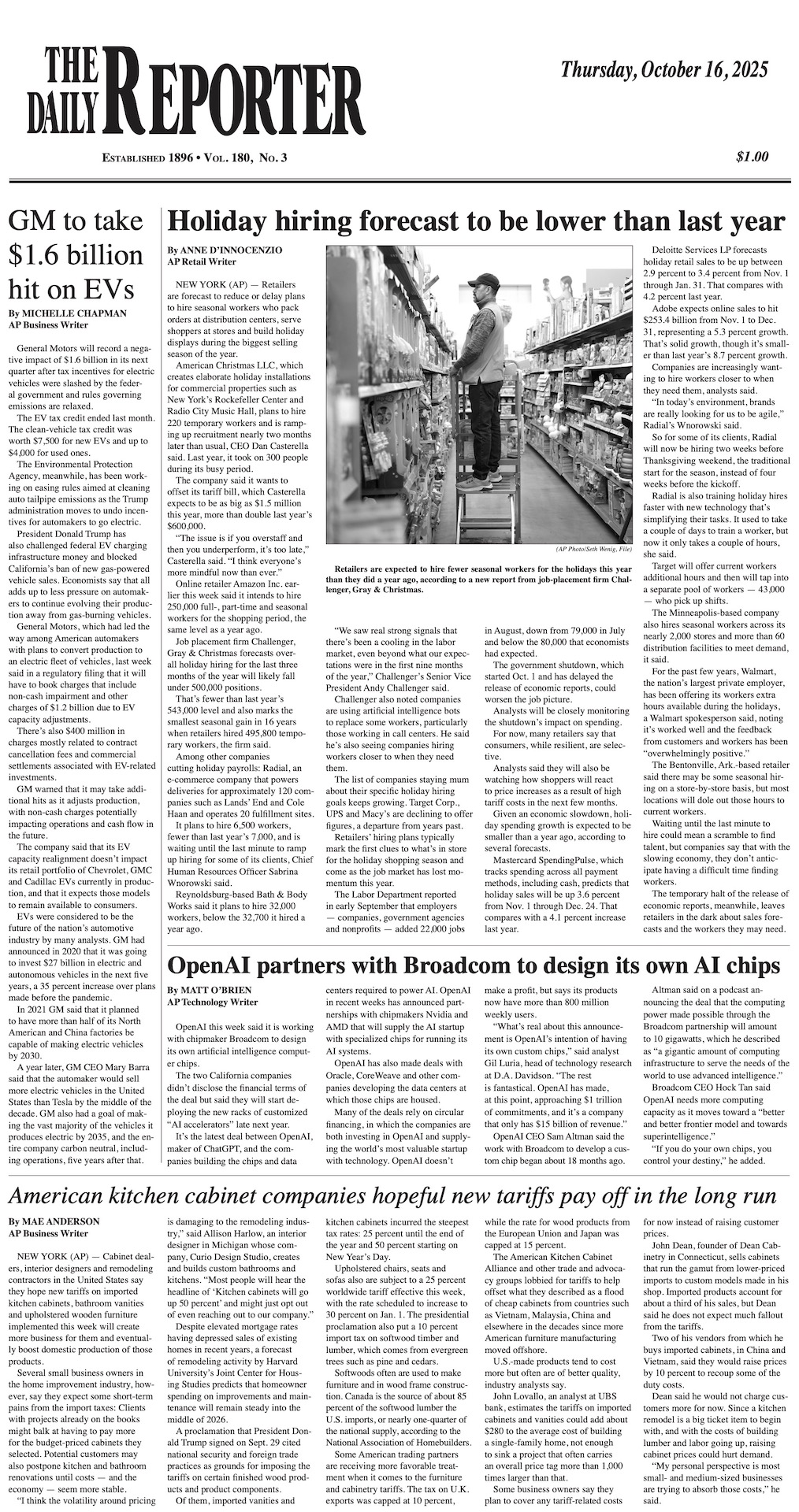 Thursday, October 16, 2025