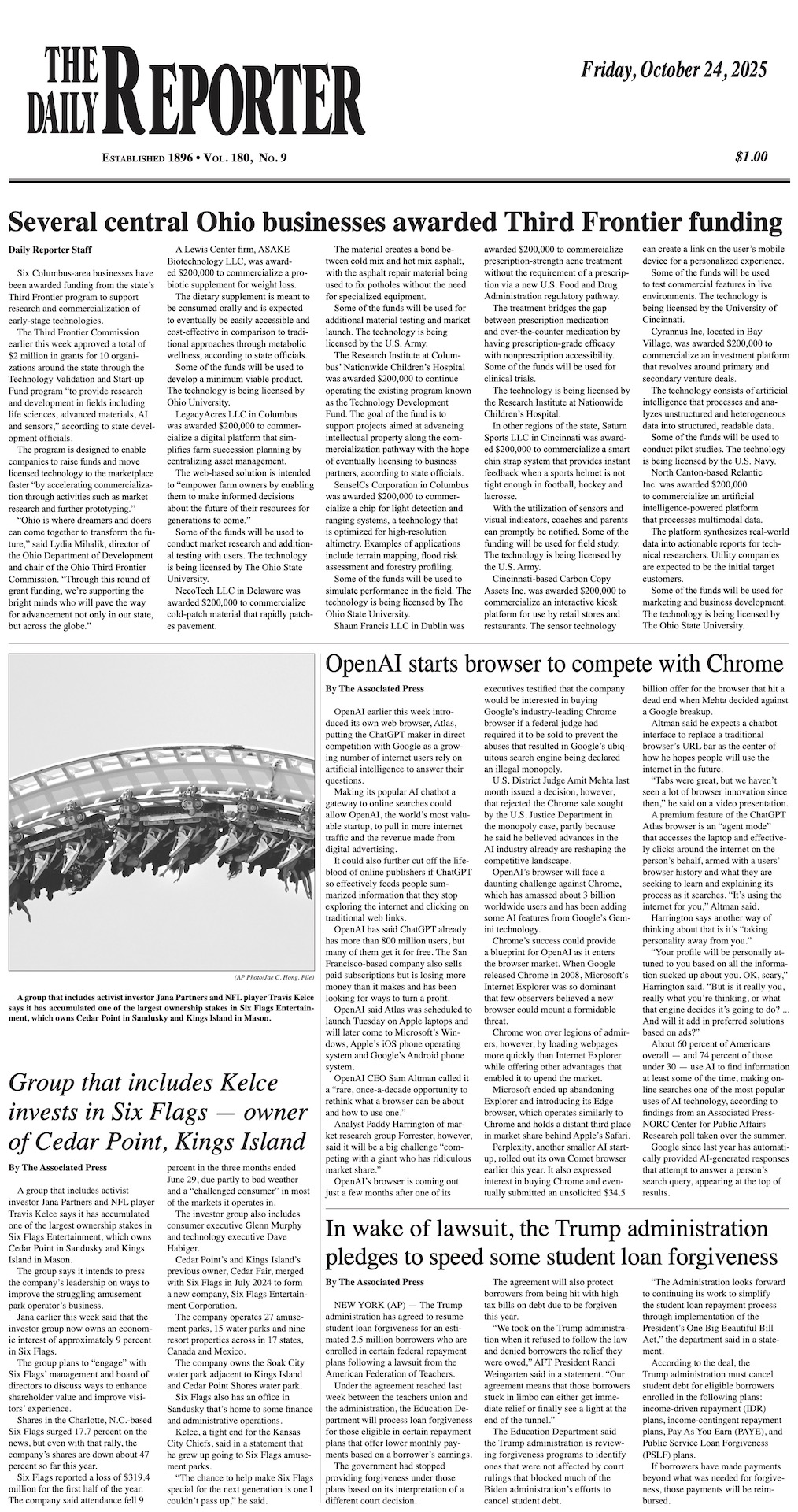 Friday, October 24, 2025