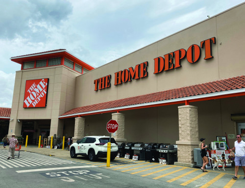 Revenue up at Home Depot last quarter
