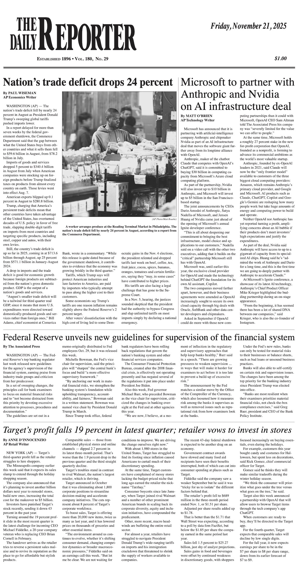 Friday, November 21, 2025